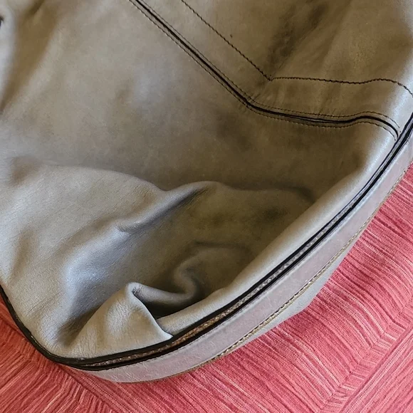 Vintage Leather Coach Purse - Picture 4 of 8